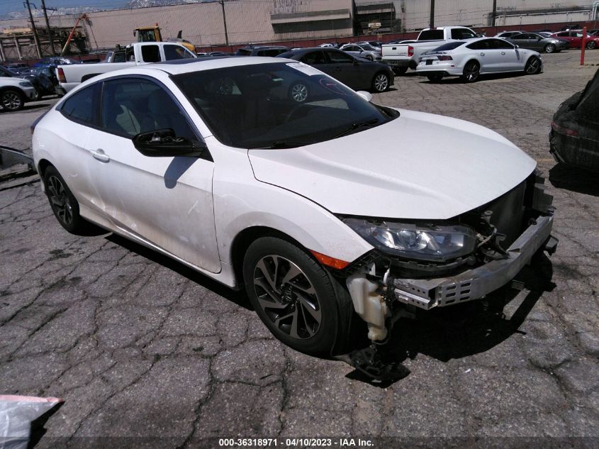 2018 HONDA CIVIC COUPE LX-P - 2HGFC4B08JH305668