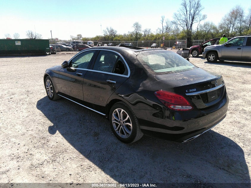 VIN 55SWF4KB7HU213084 2017 MERCEDES-BENZ C-CLASS C 300