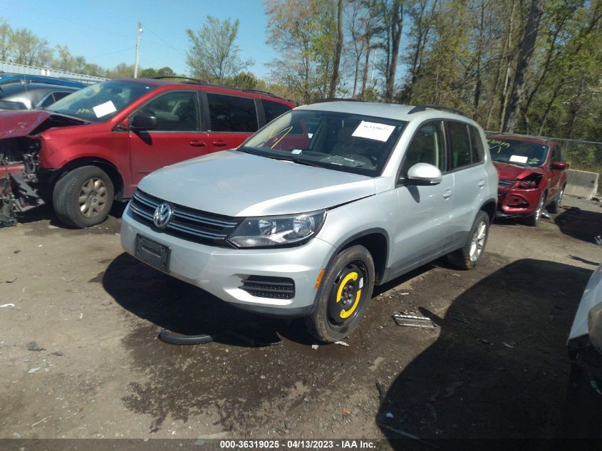 2015 VOLKSWAGEN TIGUAN SE - WVGBV7AX7FW564518