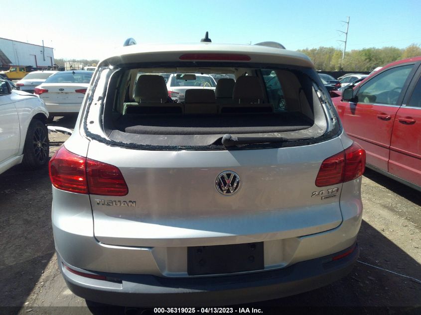 2015 VOLKSWAGEN TIGUAN SE - WVGBV7AX7FW564518