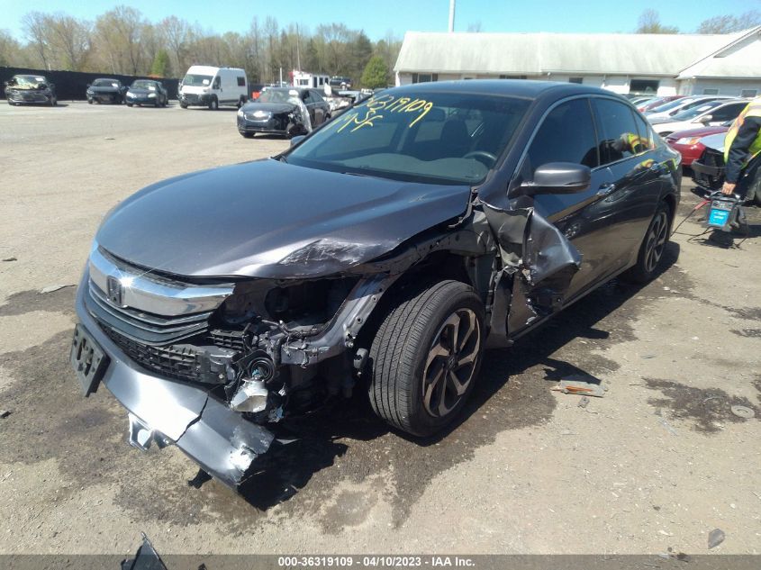 2017 HONDA ACCORD SEDAN EX-L V6 - 1HGCR3F88HA024409