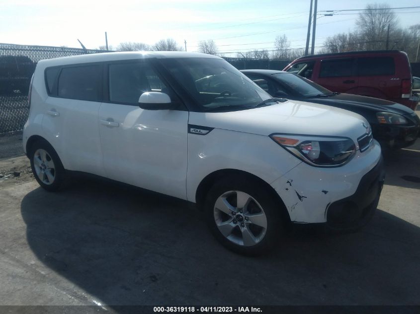 2019 KIA SOUL BASE - KNDJN2A24K7670114
