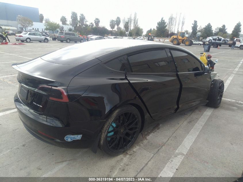 2021 TESLA MODEL 3 LONG RANGE - 5YJ3E1EB1MF005908