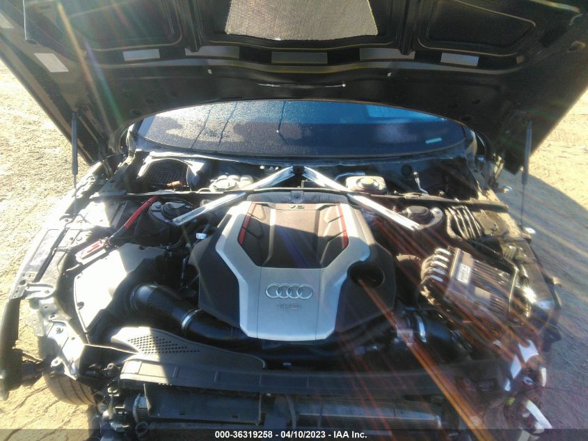 2018 AUDI S5 COUPE PRESTIGE WAUR4AF58JA002236