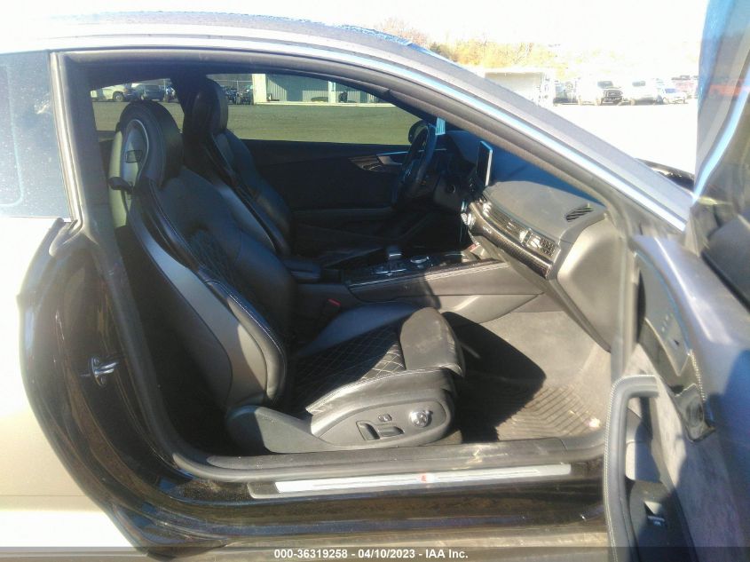 2018 AUDI S5 COUPE PRESTIGE WAUR4AF58JA002236