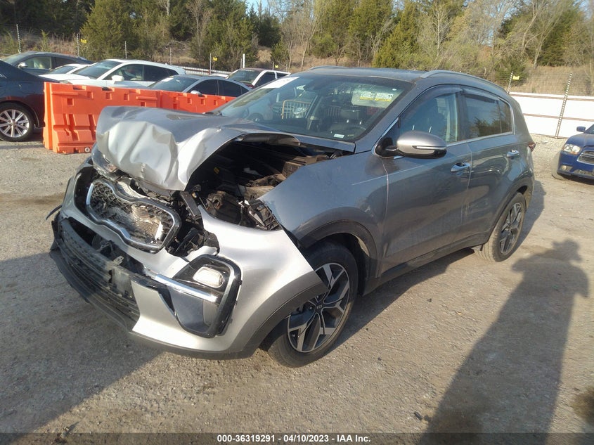 VIN KNDPN3AC7M7873848 2021 KIA SPORTAGE EX