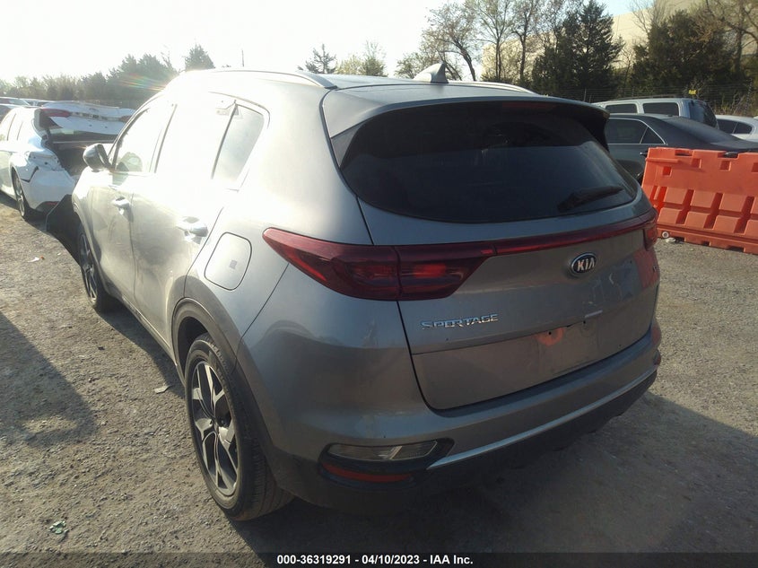 VIN KNDPN3AC7M7873848 2021 KIA SPORTAGE EX