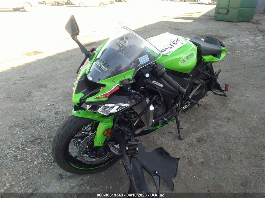 2023 KAWASAKI ZX636 K JKBZXJH18PA017757