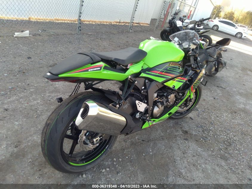 2023 KAWASAKI ZX636 K JKBZXJH18PA017757