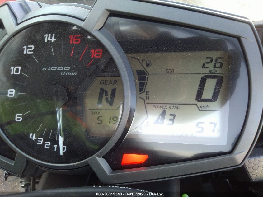 2023 KAWASAKI ZX636 K JKBZXJH18PA017757