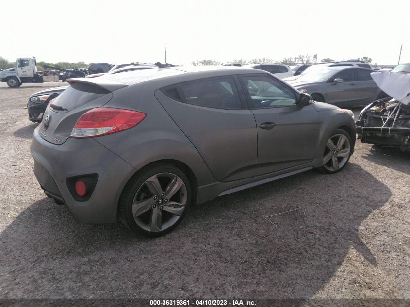 2015 HYUNDAI VELOSTER TURBO - KMHTC6AE8FU234126