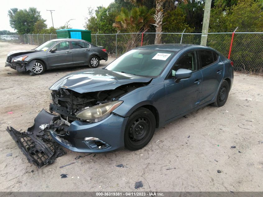 2014 MAZDA MAZDA3 I SPORT - JM1BM1U74E1146381
