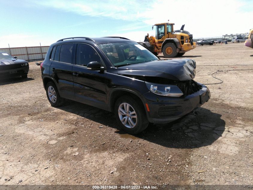 2015 VOLKSWAGEN TIGUAN S - WVGAV7AX6FW510848