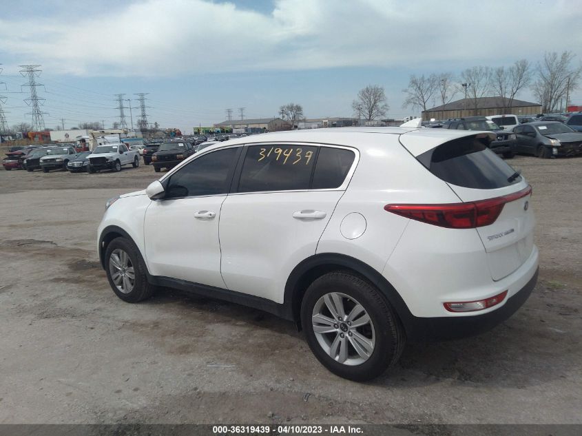 2019 KIA SPORTAGE LX - KNDPM3AC9K7568674