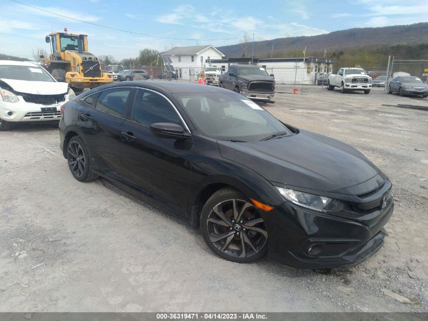2020 HONDA CIVIC SEDAN SPORT - 2HGFC2F87LH572842