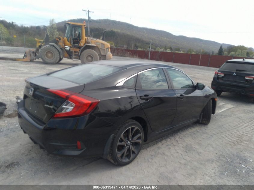 2020 HONDA CIVIC SEDAN SPORT - 2HGFC2F87LH572842
