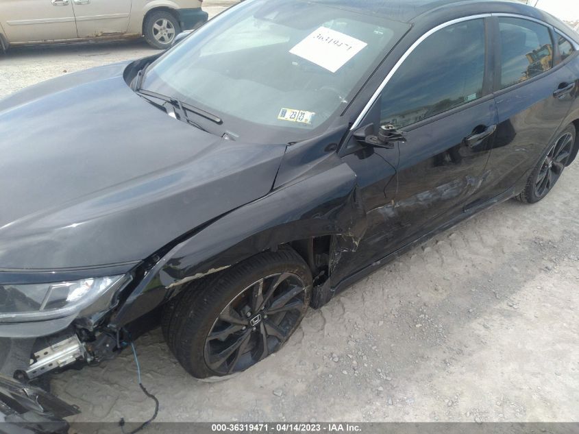 2020 HONDA CIVIC SEDAN SPORT - 2HGFC2F87LH572842