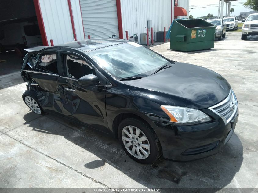 2014 NISSAN SENTRA SV - 3N1AB7AP7EY253285