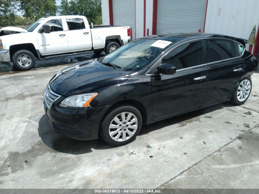 2014 NISSAN SENTRA SV - 3N1AB7AP7EY253285