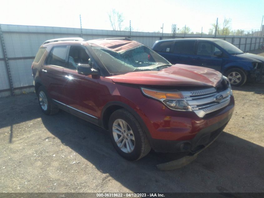 2014 FORD EXPLORER XLT - 1FM5K7D93EGA48622