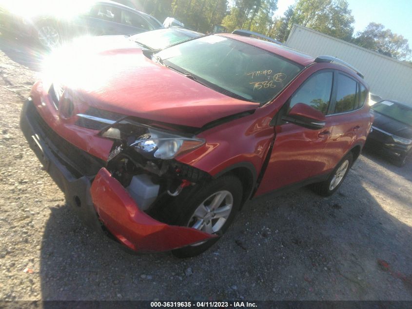 2013 TOYOTA RAV4 XLE - JTMRFREV7D5027588