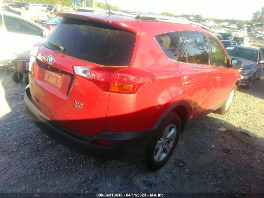 2013 TOYOTA RAV4 XLE - JTMRFREV7D5027588