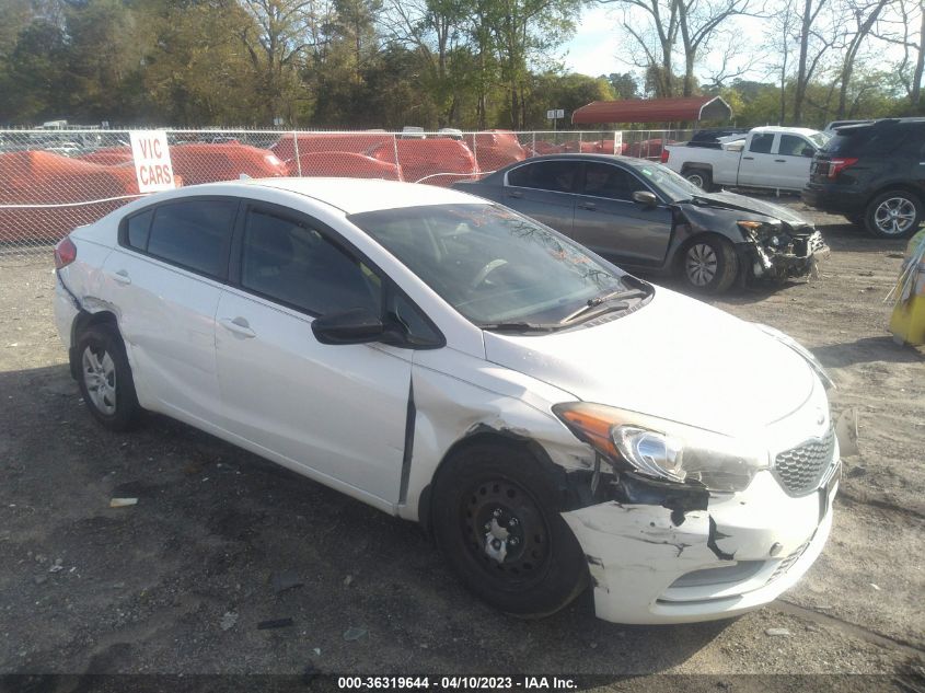 2015 KIA FORTE LX - KNAFX4A60F5286165