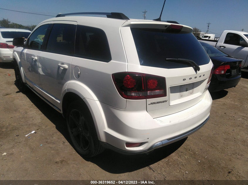 VIN 3C4PDCGG7JT490125 2018 DODGE JOURNEY CROSSROAD