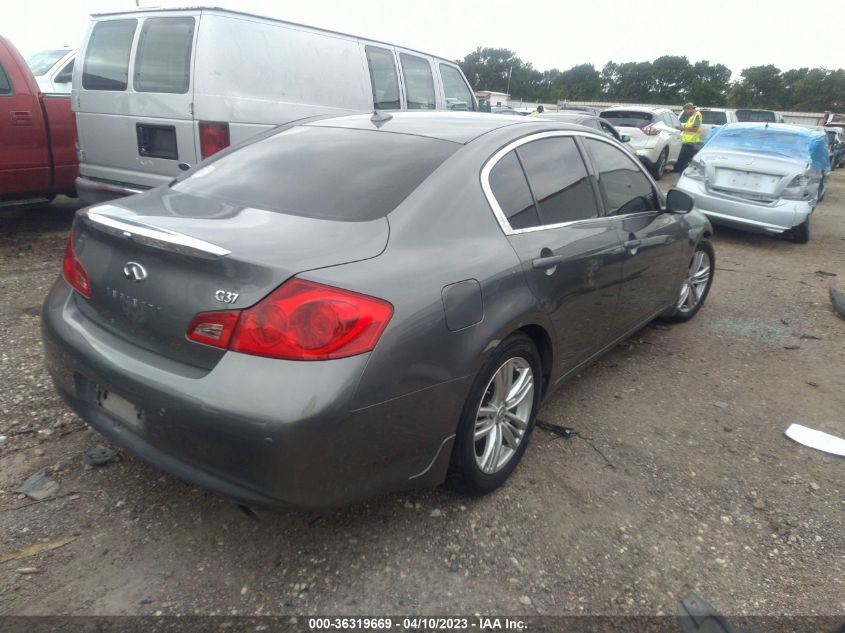 2013 INFINITI G37 SEDAN JOURNEY - JN1CV6AP4DM303801