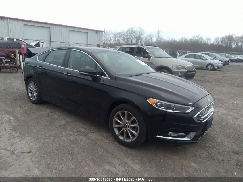 2017 FORD FUSION SE - 3FA6P0HD0HR273342