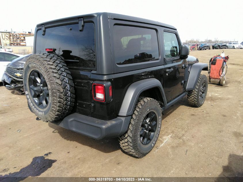 2021 JEEP WRANGLER WILLYS - 1C4GJXAN6MW631711