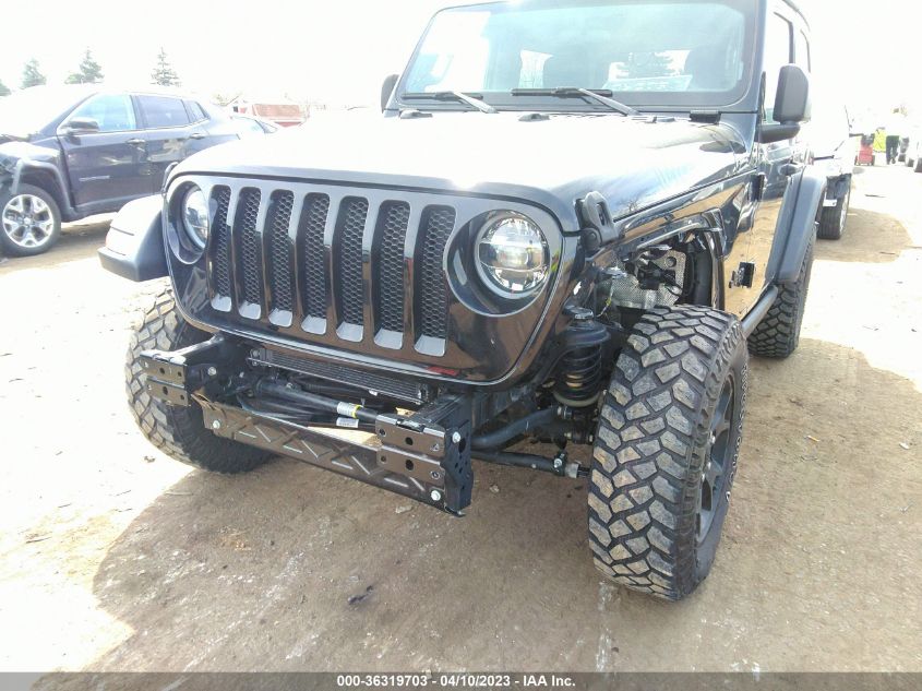 2021 JEEP WRANGLER WILLYS - 1C4GJXAN6MW631711