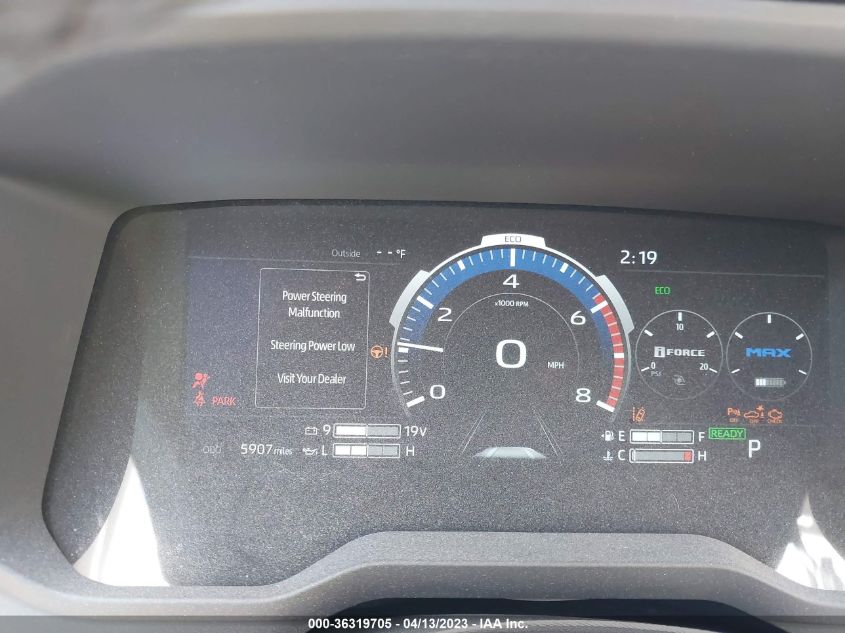 2022 TOYOTA TUNDRA 2WD LIMITED HYBRID - 5TFJC5BC6NX001054