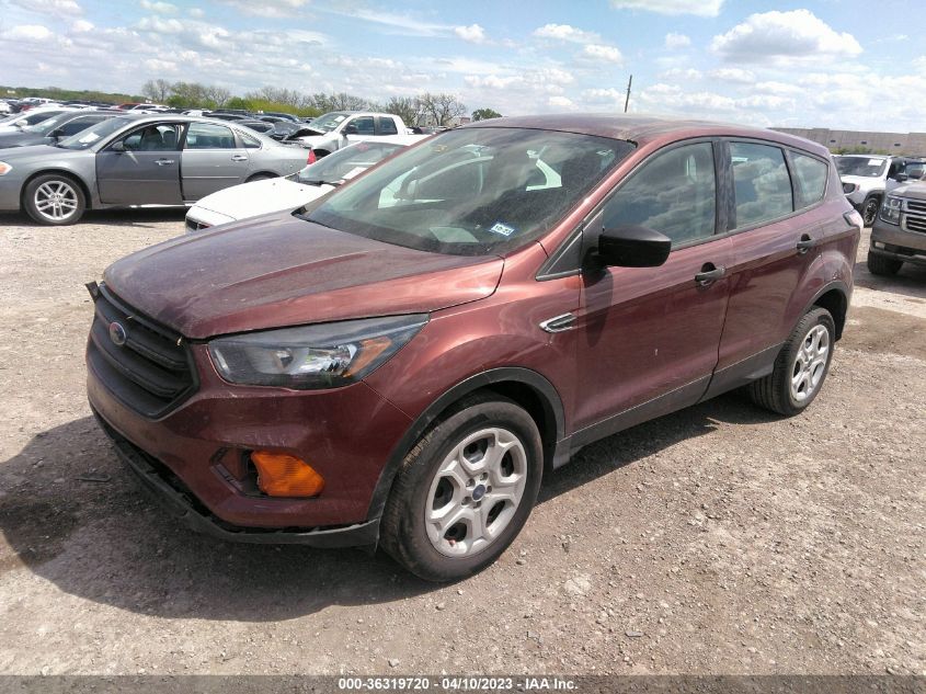 2018 FORD ESCAPE S - 1FMCU0F76JUC75626