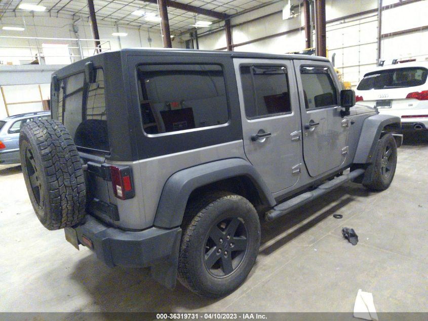 2014 JEEP WRANGLER UNLIMITED SPORT - 1C4BJWDG8EL207483