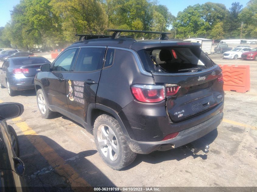 2017 JEEP COMPASS LATITUDE - 3C4NJDBB2HT665540