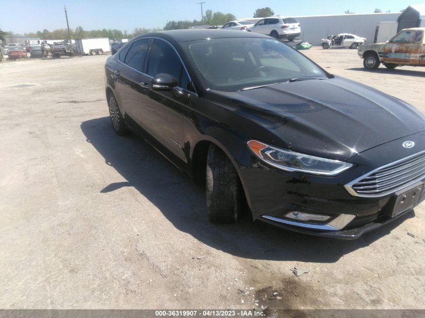 2017 FORD FUSION HYBRID - 3FA6P0RU1HR359824