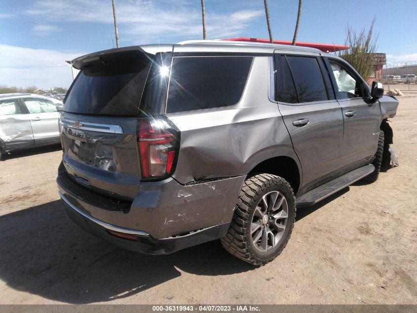 2021 CHEVROLET TAHOE LT 1GNSKNKDXMR467449