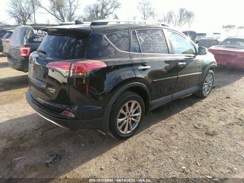 2016 TOYOTA RAV4 LIMITED - 2T3DFREV3GW426411