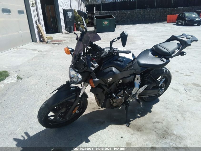 2016 YAMAHA FZ07 JYARM06E8GA011164