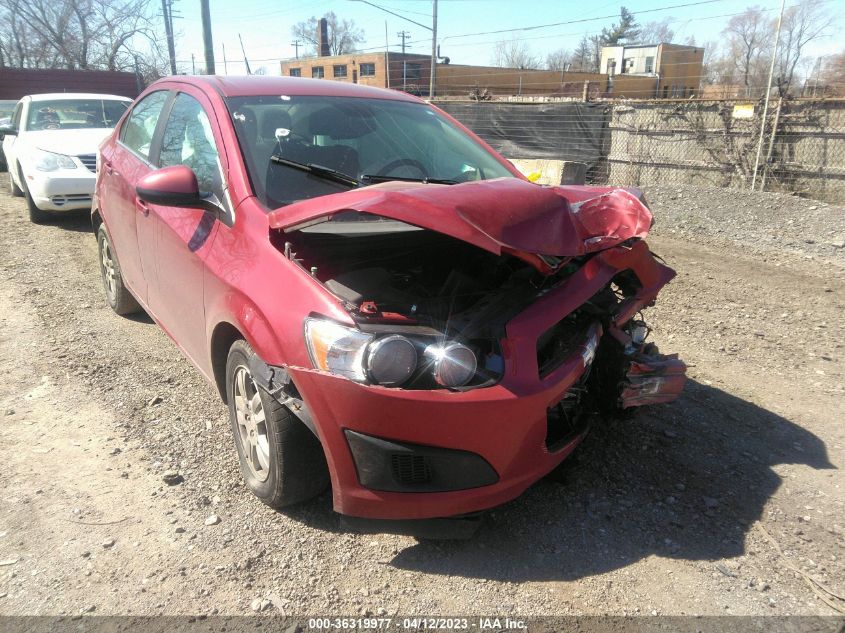 2013 CHEVROLET SONIC LT - 1G1JC5SB3D4181433
