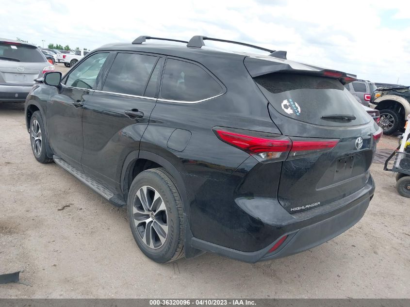 2021 TOYOTA HIGHLANDER XLE - 5TDGZRAH7MS532507