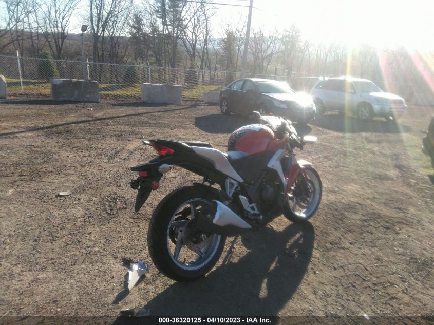 2012 HONDA CBR250 R MLHMC4106C5203915