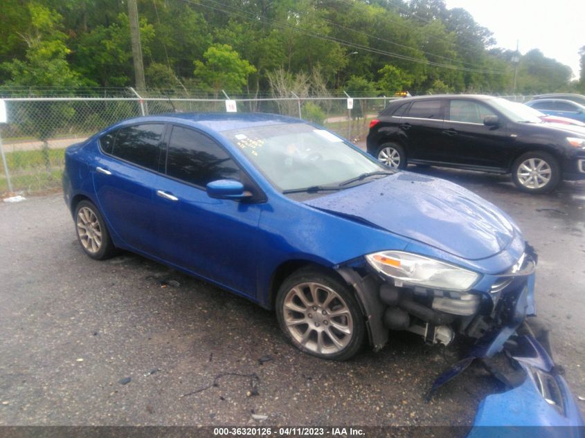 2013 DODGE DART LIMITED - 1C3CDFCA8DD325510
