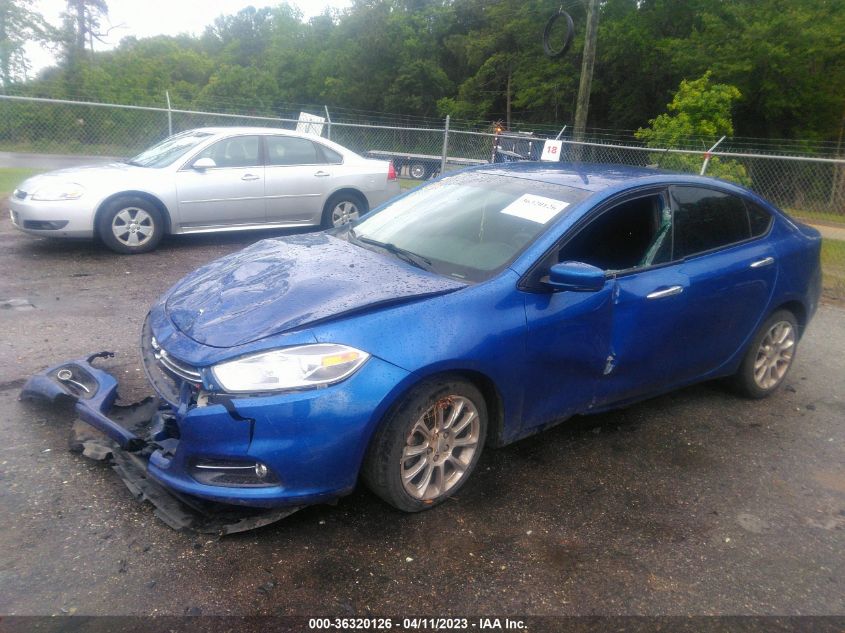 2013 DODGE DART LIMITED - 1C3CDFCA8DD325510