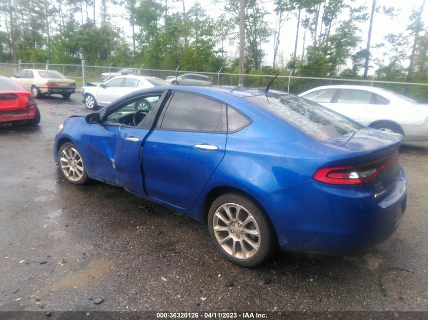 2013 DODGE DART LIMITED - 1C3CDFCA8DD325510