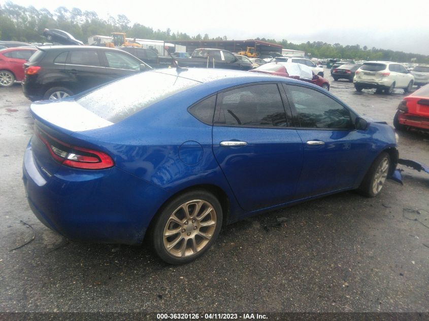 2013 DODGE DART LIMITED - 1C3CDFCA8DD325510