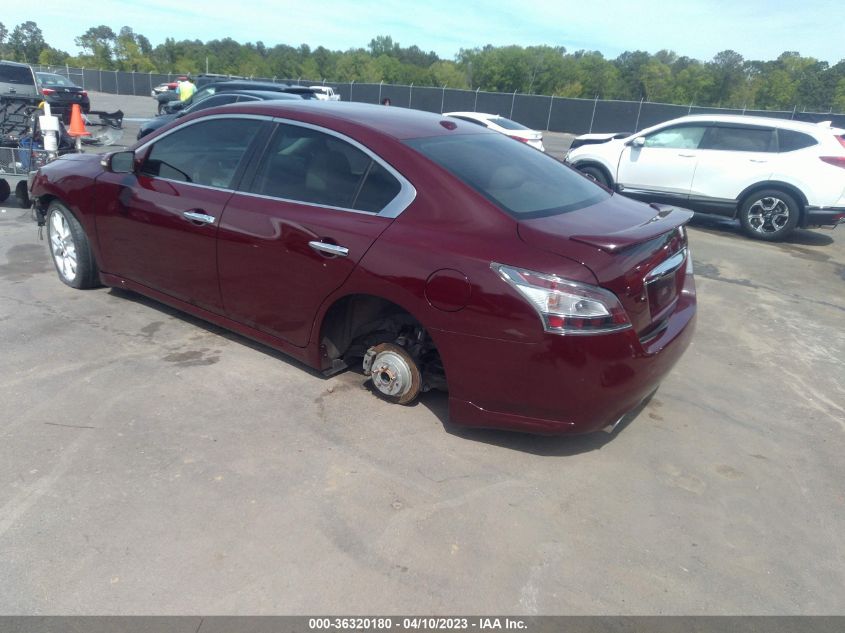 2013 NISSAN MAXIMA 3.5 SV - 1N4AA5AP6DC809636