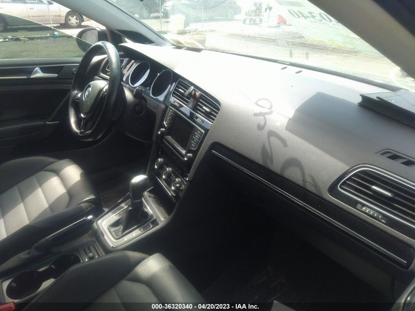 2015 VOLKSWAGEN GOLF TDI SEL - 3VW2A7AU9FM012845
