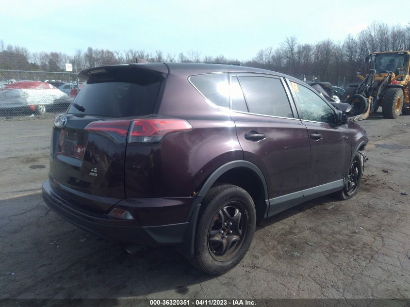 2018 TOYOTA RAV4 LE - 2T3BFREV8JW804656